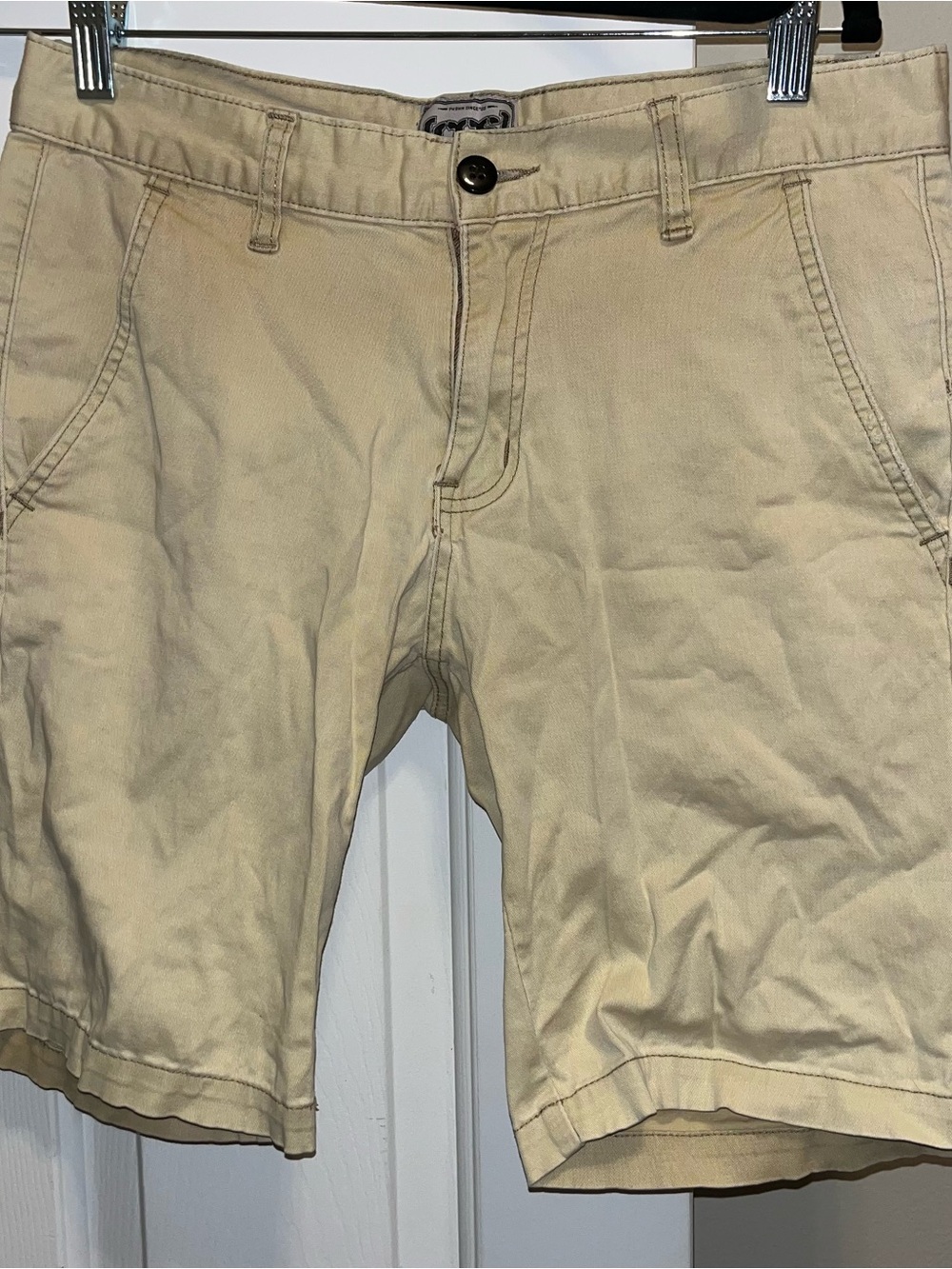 Men's Athletic Chino Shorts in Khaki